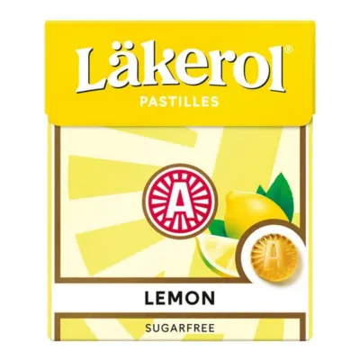 Lakerol Läkerol Lemon Doosje (24x 25 gr)
