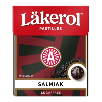 Lakerol Läkerol Salmiak Doosje (24x 25 gr)
