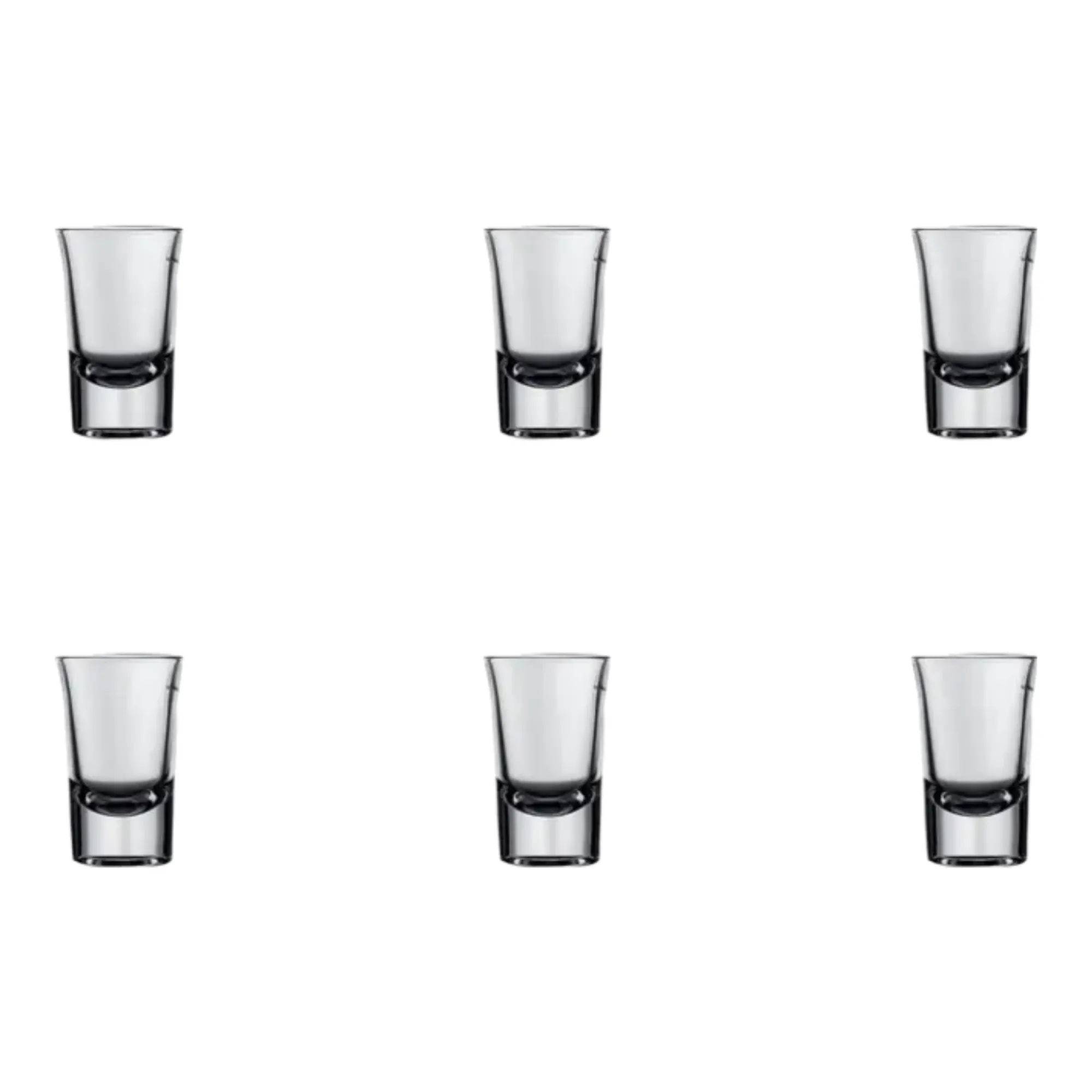 Mammoet Budgetline Borrelglas Bostonshot (6x 3.5 cl)