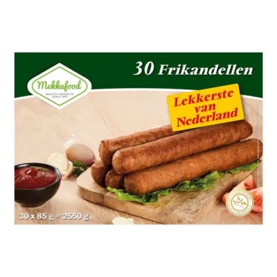 Mekkafood Frikandel Horeca Halal (40x 85 gr)