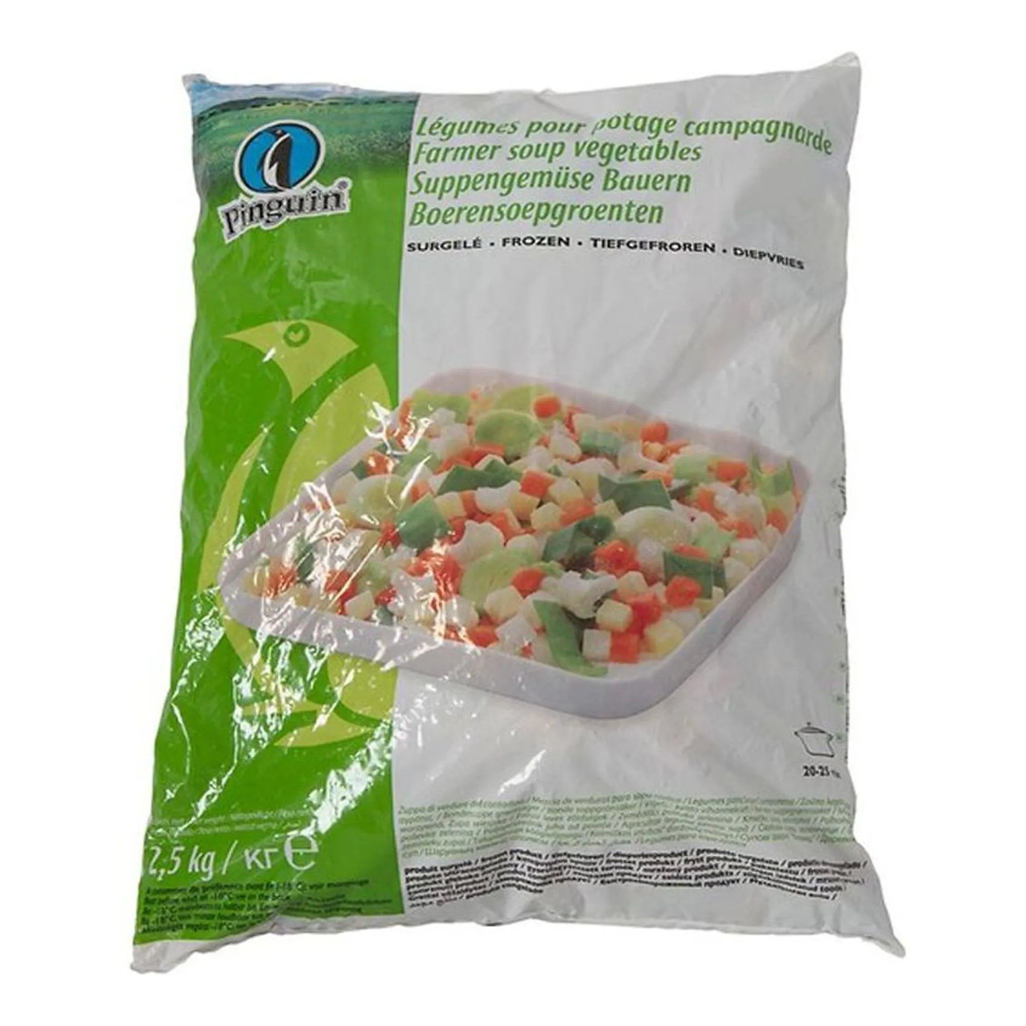 Pinguin Boerensoepgroente (2.5 kg)