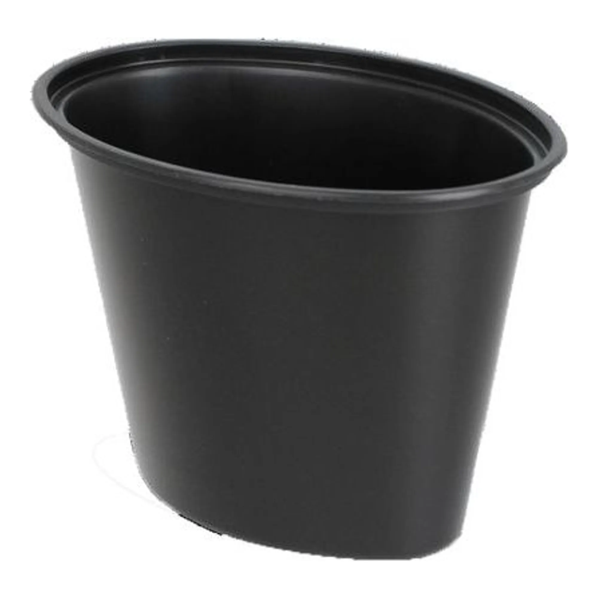 Sausbakje ovaal zwart 150 ml