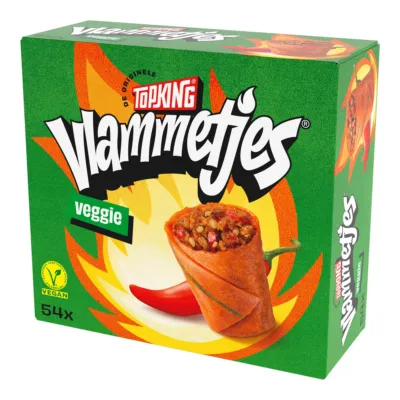 Topking Vlammetjes Veggie (54x 19 gr)