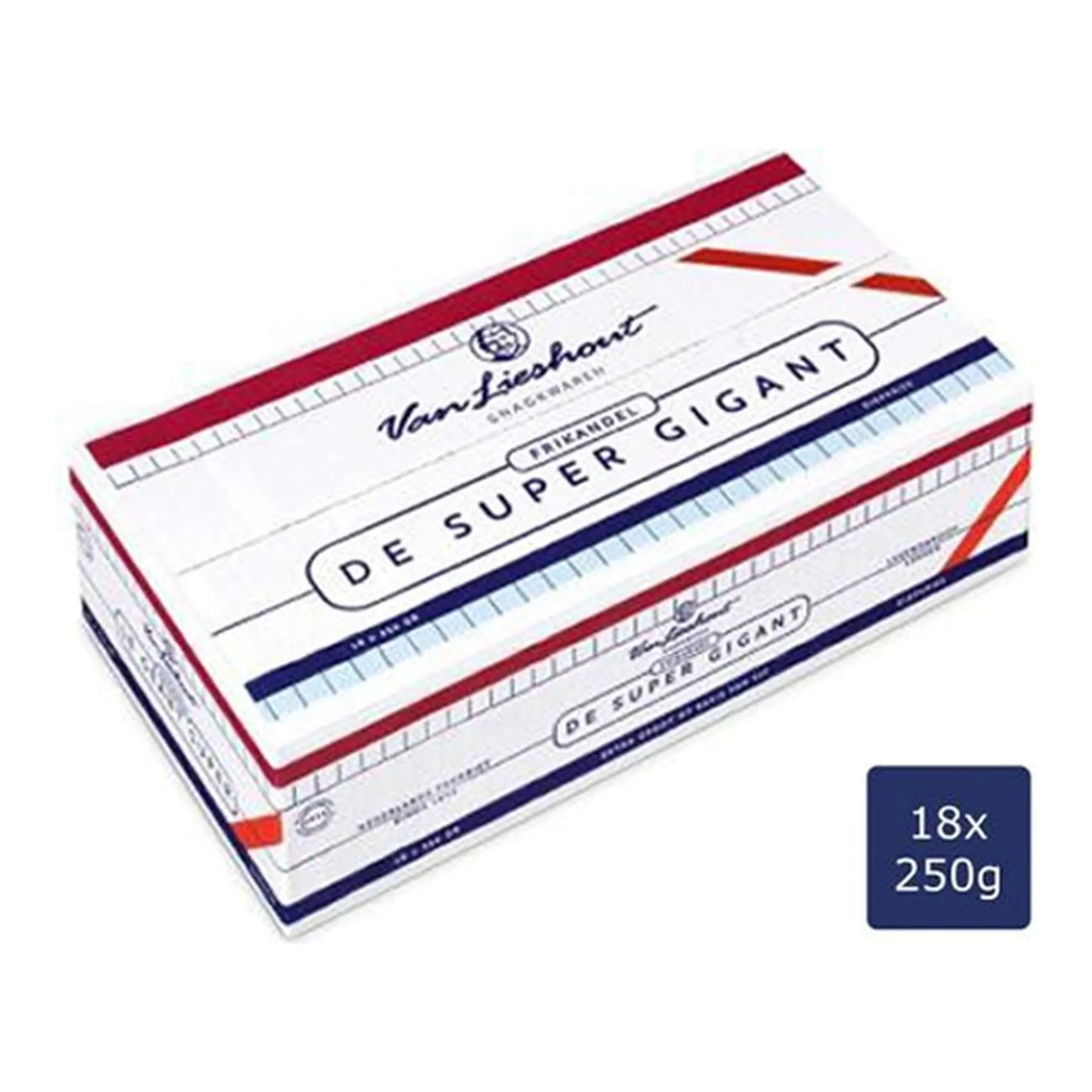 Van Lieshout Frikandel De Super Gigant (18x 250 gr)