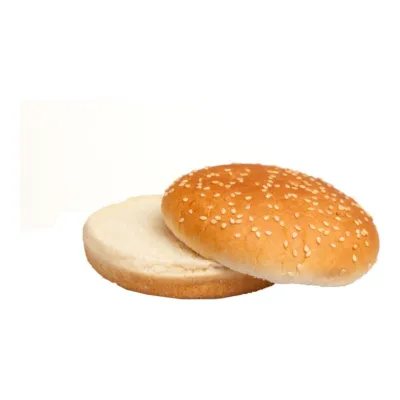 Wereldburgers Hamburgerbun Groot 12 cm Sesam (30x 80 gr)