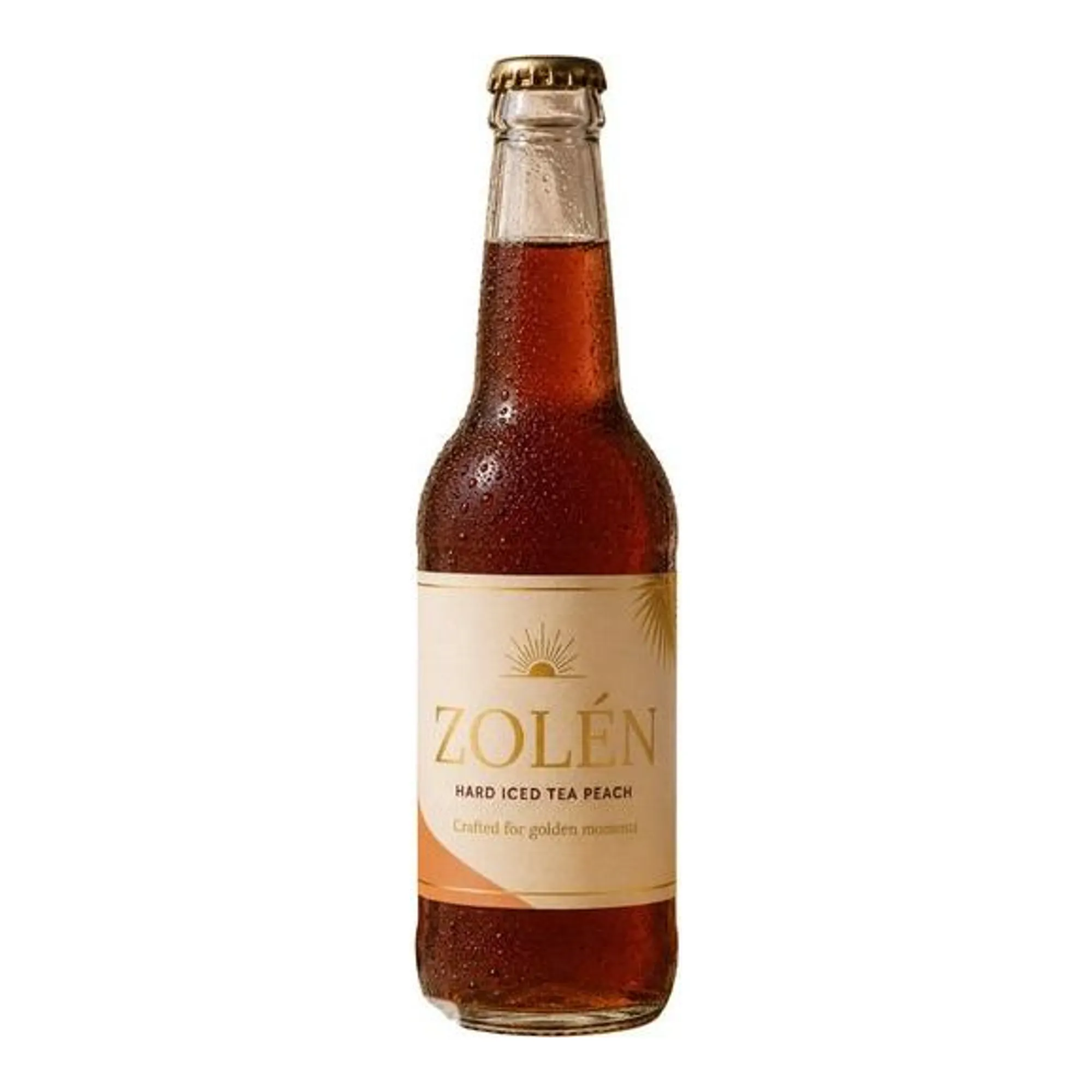 Zolen Zolén Hard Iced Tea Peach Fles (24x 33 cl)