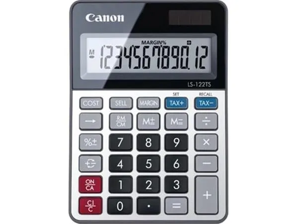 Canon Bureaurekenmachine LS-122TS (1 stuk)