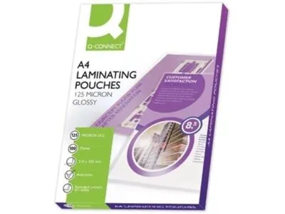 Q-CONNECT lamineeretui A4 250 micron (2x 125 micro