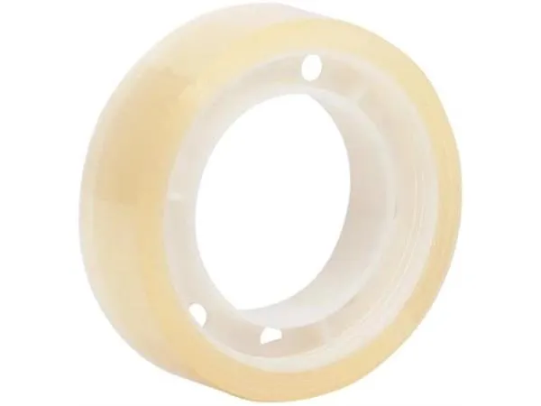 Q-CONNECT Plakband, Pp, Ft 12 mm X 10 M (12 stuks)
