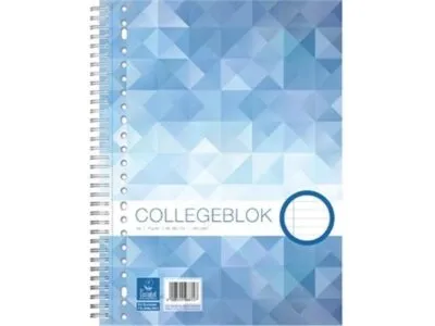Work Collegeblok, Ft A4, Gelijnd (80 vel)