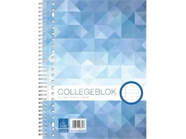 Work Collegeblok, Ft A4, Gelijnd (80 vel)