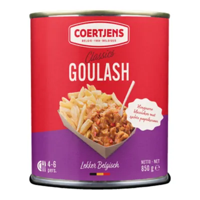 Coertjens Goulash (850 gr)