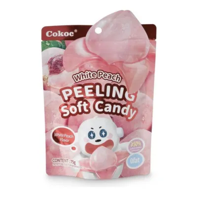Cokoc Peeling Soft Candy White Peach Zakje (50x 75 gr)