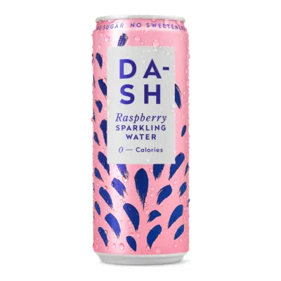 Dash Water Raspberry Blik (12x 330 ml)