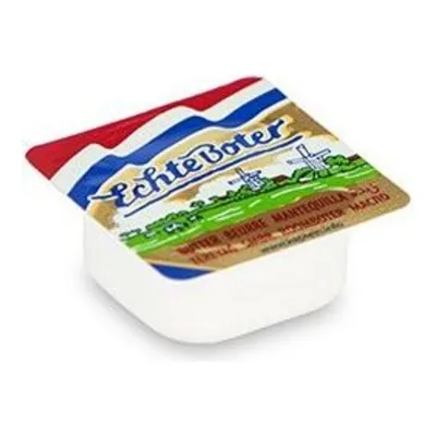 Echte Boter Roomboter 82% Vet Ongezouten Cups (200x 10 gr)