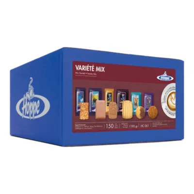 Hoppe Koffiekoekjes Variete Mix 6 Soorten (150 stuks)