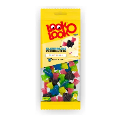 Look-O-Look Fruitige Vleermuizen Zak (12x 135 gr)