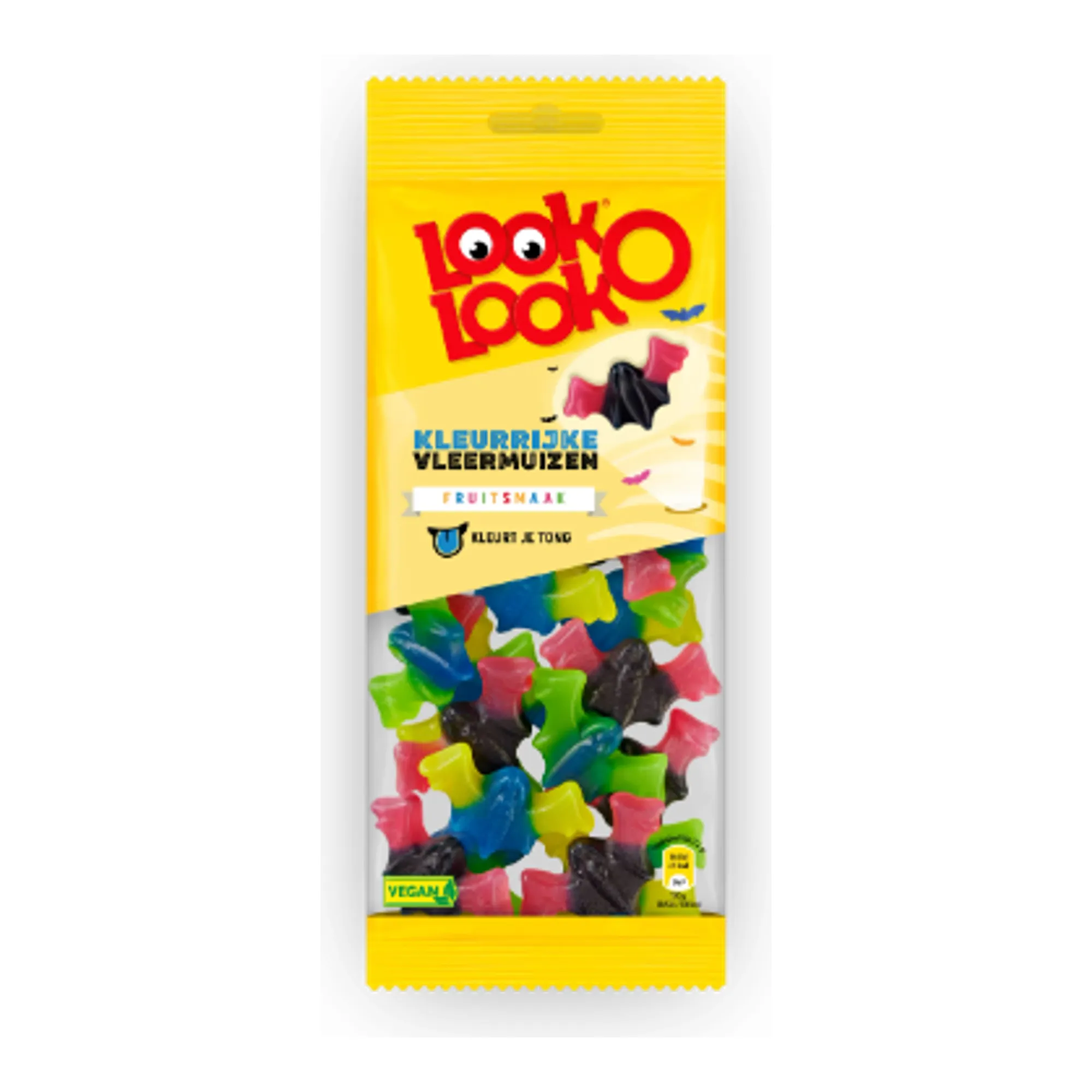 Look-O-Look Fruitige Vleermuizen Zak (12x 135 gr)