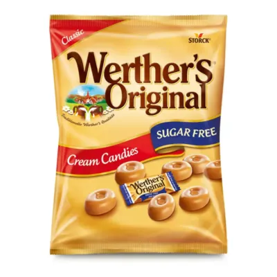 Werther's Original Klassieke Roomsnoepjes Suikervrij Zak (12x 70 gr)